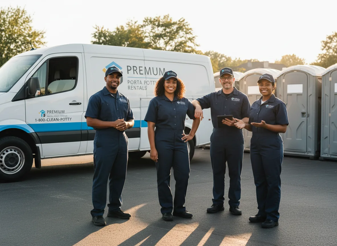 VIP Portable Toilets company in Cayuga, ND